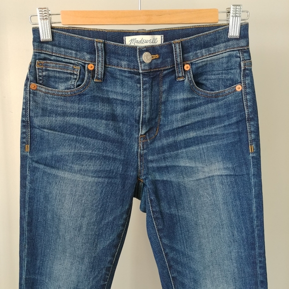 Madewell 9" High Riser Skinny Jeans Dayton Wash Size 24 - Picture 6 of 14